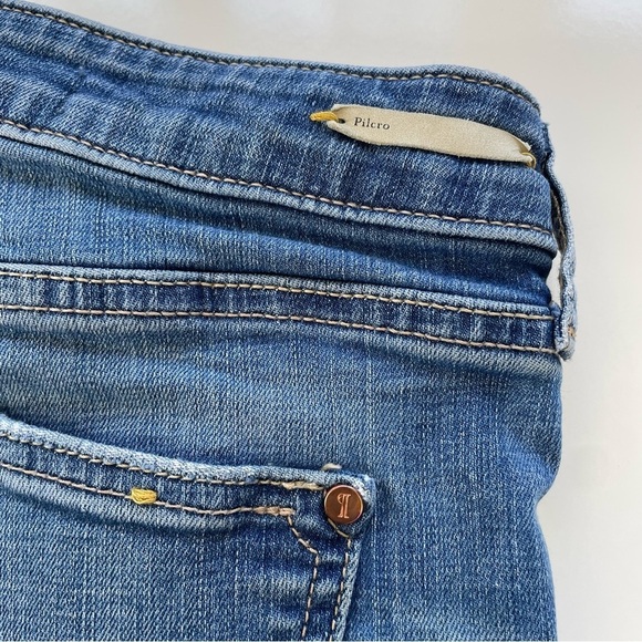 Anthropologie Pilcro and the Letterpress Stet Roll-Up Shorts Denim Shorts Sz 28 - Picture 6 of 10